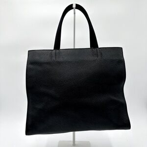 FURLA BLACK LEATHER TOTE